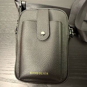 Bandolier Dillon Crossbody Bag Black with Black Fixtures NWOT